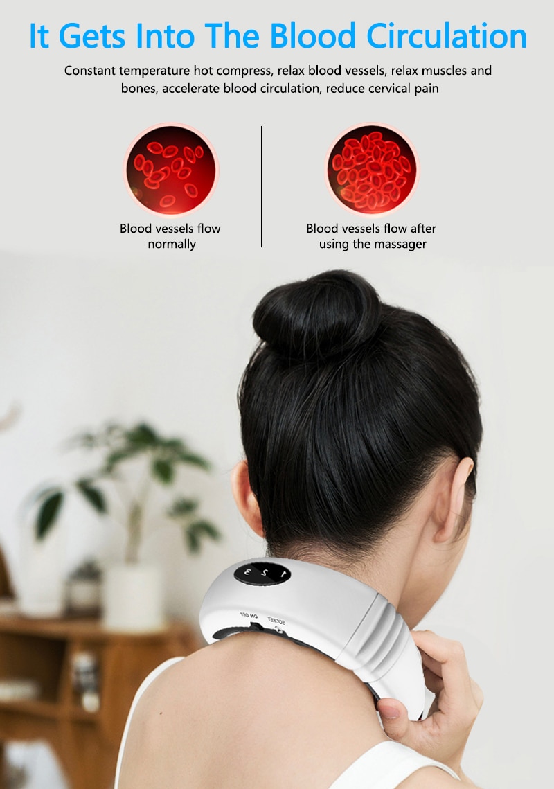 6 Modes Electric Neck Massager