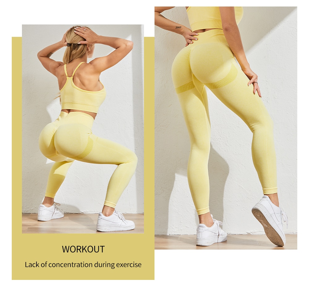 Sexy Women's Push Up Seamless Leggings