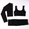 3 Pcs Set Black