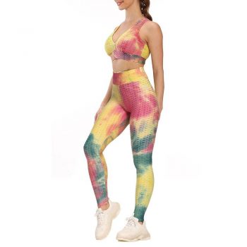 2pcs Quick Dry Yoga Sets For Women Fitness