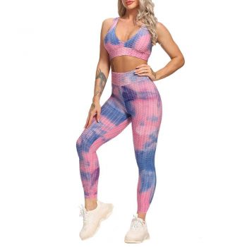 2pcs Quick Dry Yoga Sets For Women Fitness