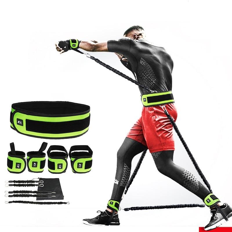 Leg Squat Boxing Combat Training Resistance Bands Fitness Combat Fighting Resistance Force Agility Workout Exercise Equipment 526780 Jpg