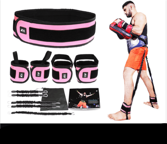 Leg Squat Boxing Combat Training Resistance Bands Fitness Combat Fighting Resistance Force Agility Workout Exercise Equipment 720541 Png