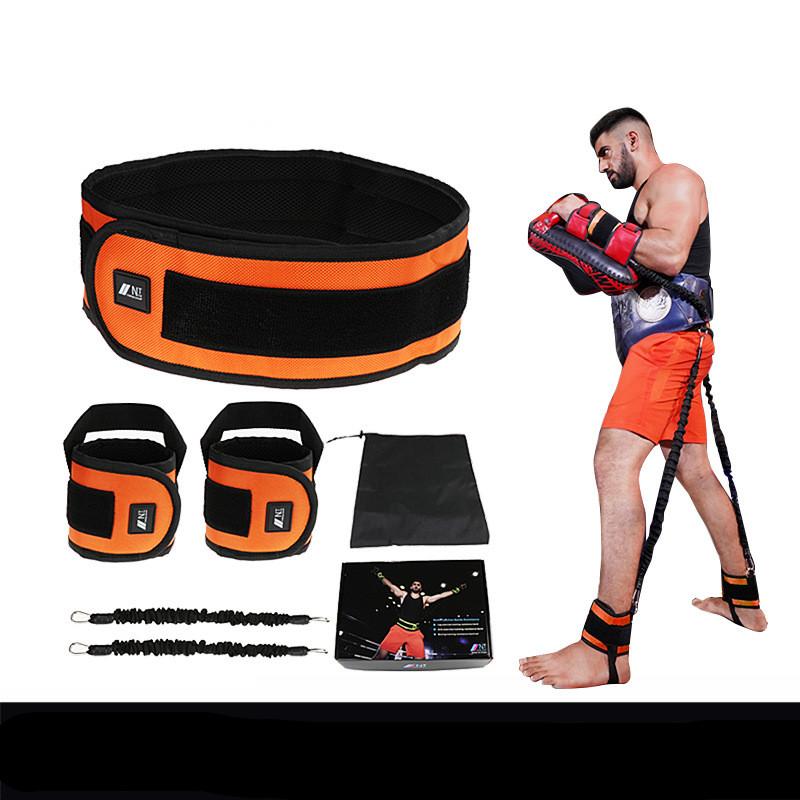 Leg Squat Boxing Combat Training Resistance Bands Fitness Combat Fighting Resistance Force Agility Workout Exercise Equipment 870058 Jpg