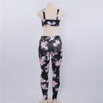 Floral Fitness Suit