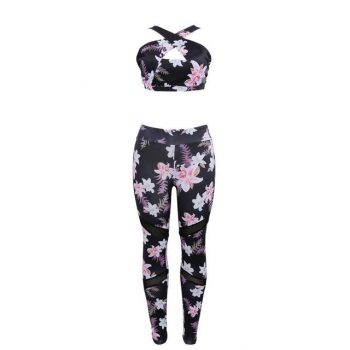 Floral Fitness Suit